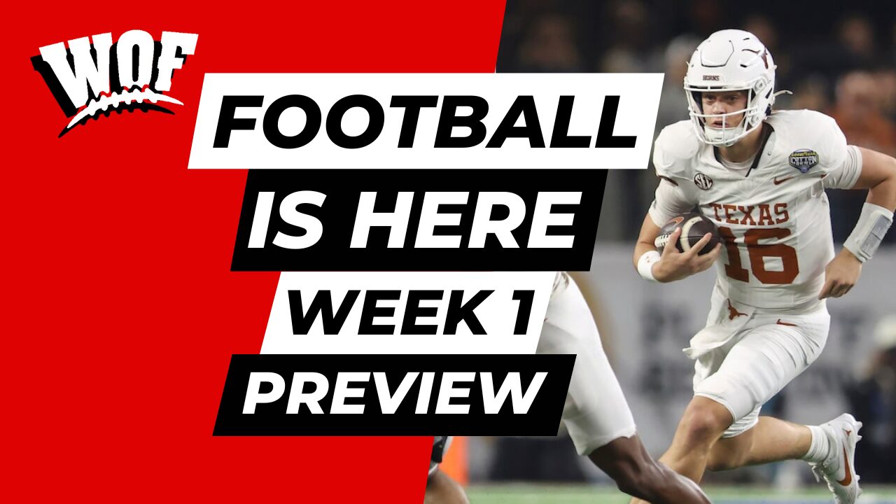 Football is Here – Week 1 Preview