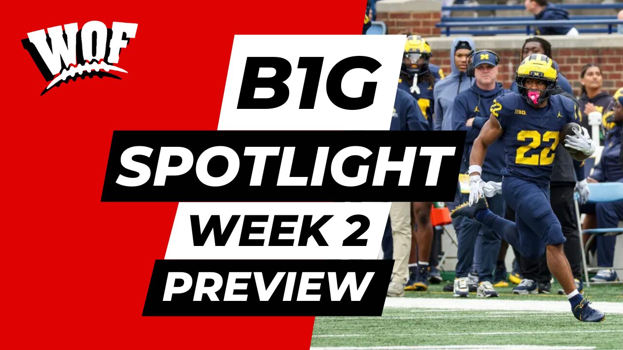 Big Ten Spotlight – Week 2 Preview